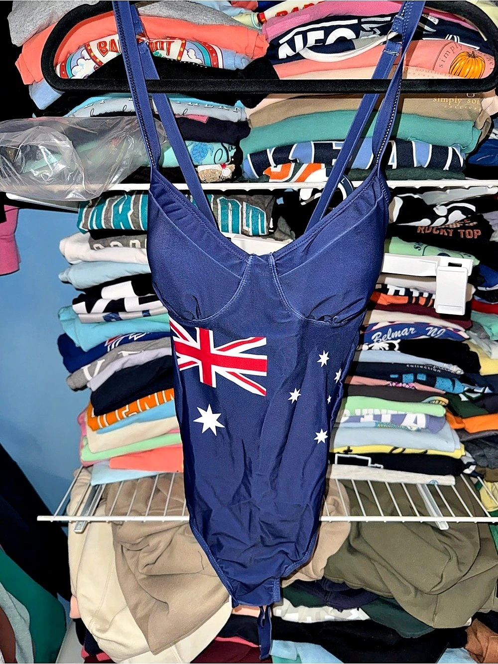 Australian Flag One-Piece Swimsuit
